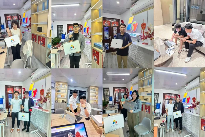Khách hàng tin tưởng Surface Shop